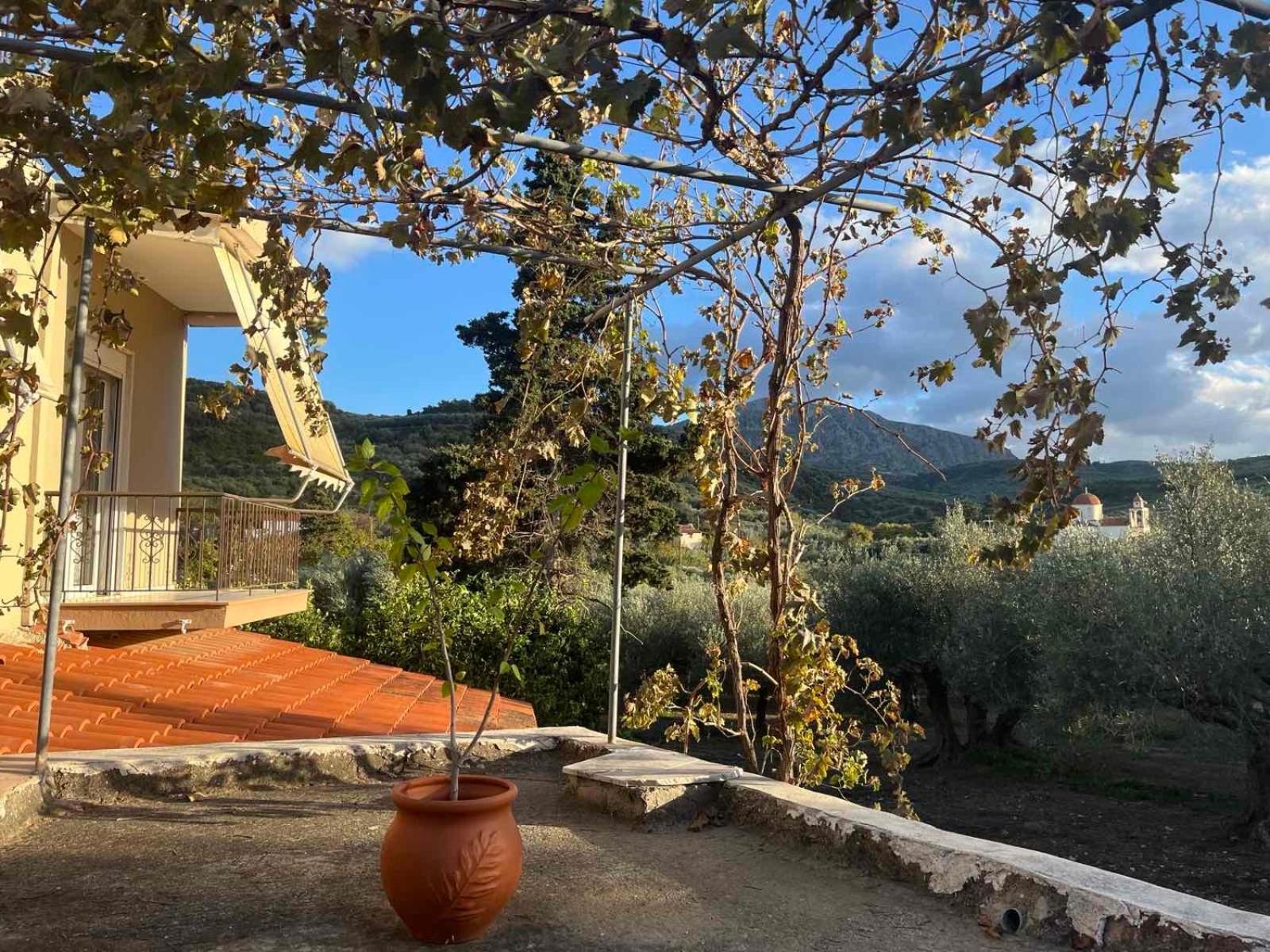 Achilleas Deluxe Αpartment -Pet Friendly-Parking-Mountain View Villa Kotsianá Exteriör bild