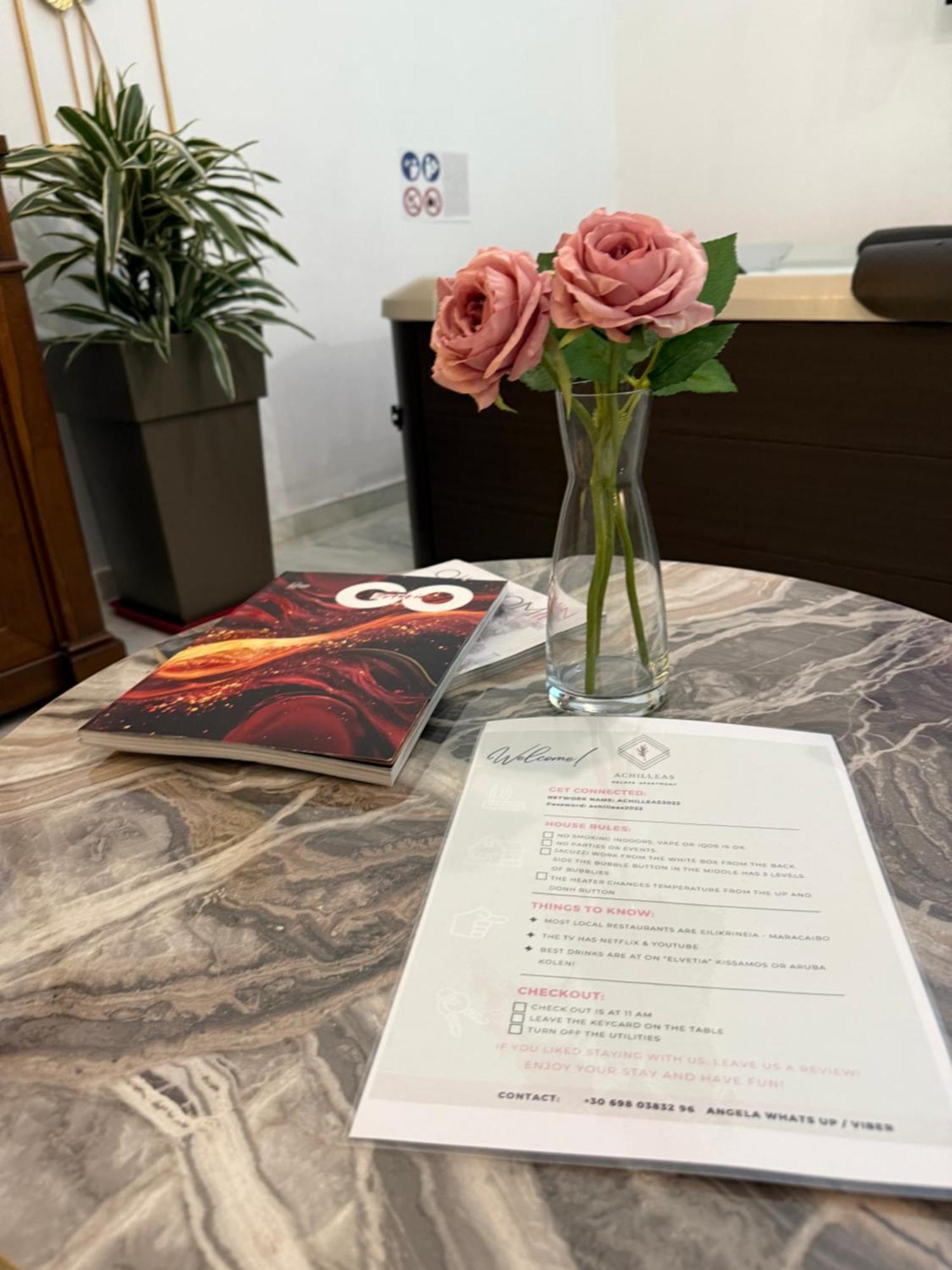 Achilleas Deluxe Αpartment -Pet Friendly-Parking-Mountain View Villa Kotsianá Exteriör bild