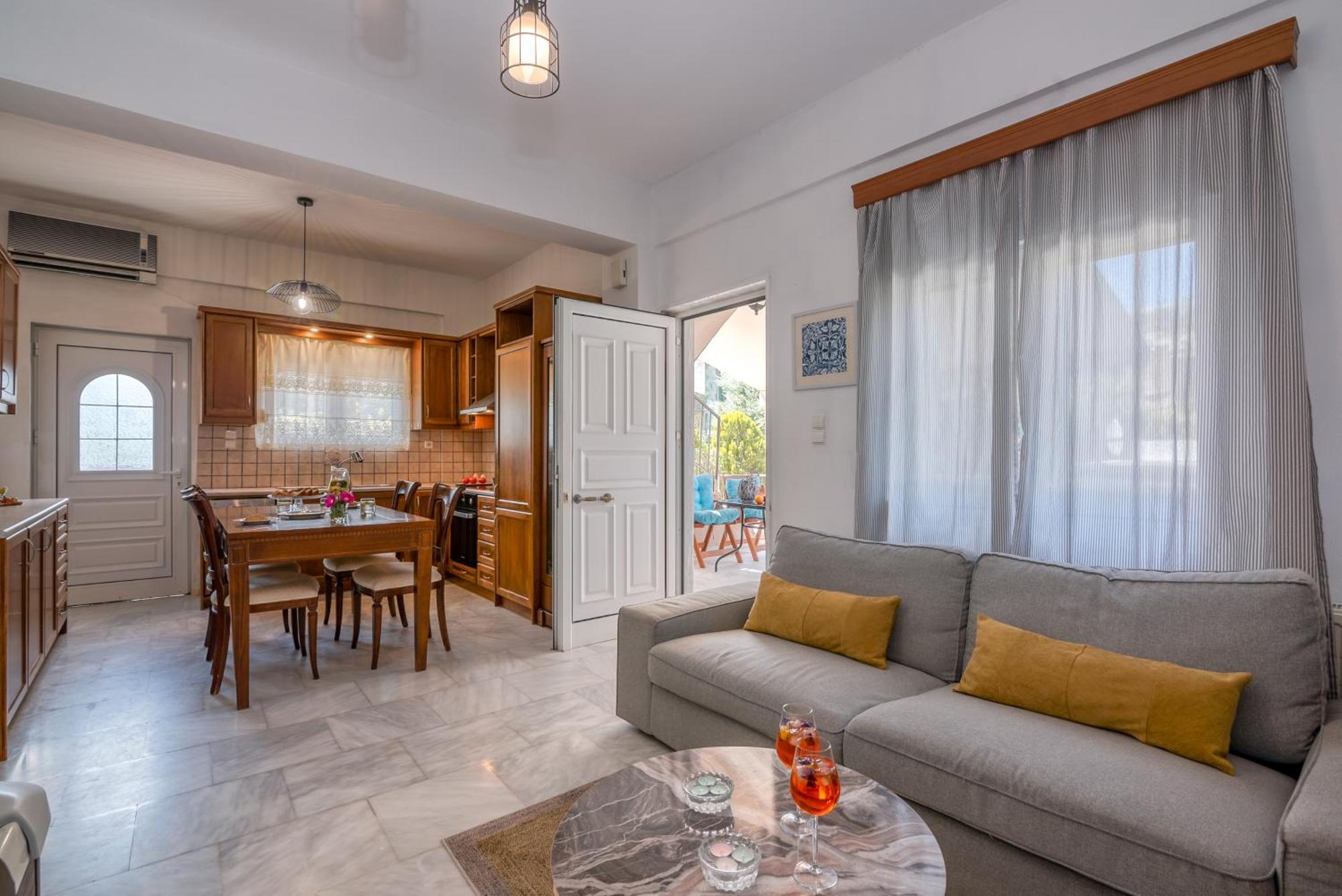 Achilleas Deluxe Αpartment -Pet Friendly-Parking-Mountain View Villa Kotsianá Exteriör bild